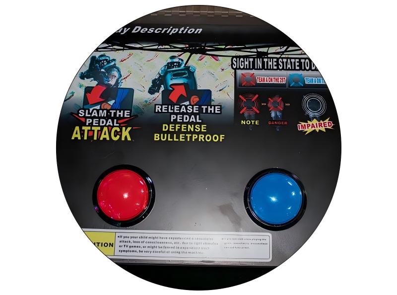 video shooting gun game machine