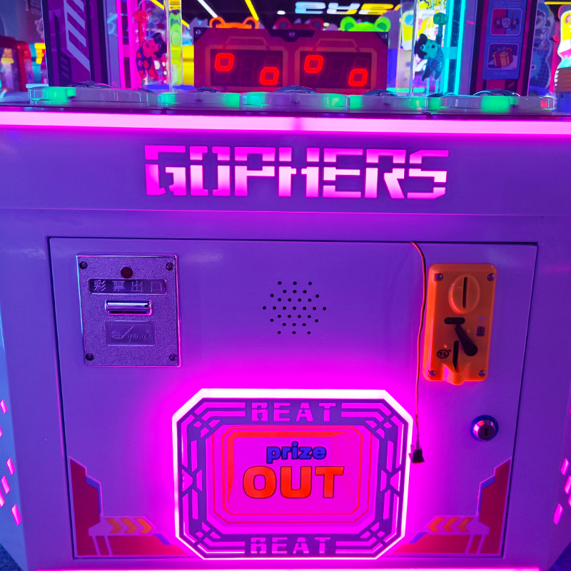 whack  a mole commercial gaming machine