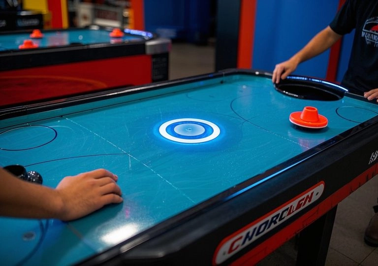 Zany-Tales:-How-to-Win-Air-Hockey-Every-Time-Amid-Arcade-Adventures - MARWEY Zany Tales: How to Win Air Hockey Every Time Amid Arcade Adventures - MARWEY