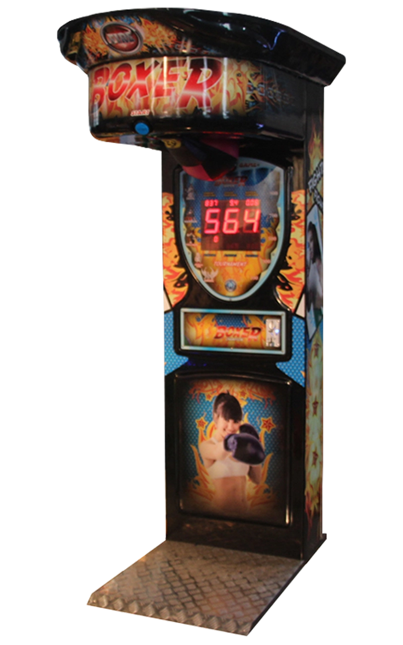 punching bag game machine