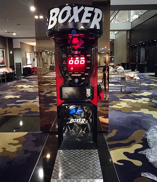 boxer punch machine