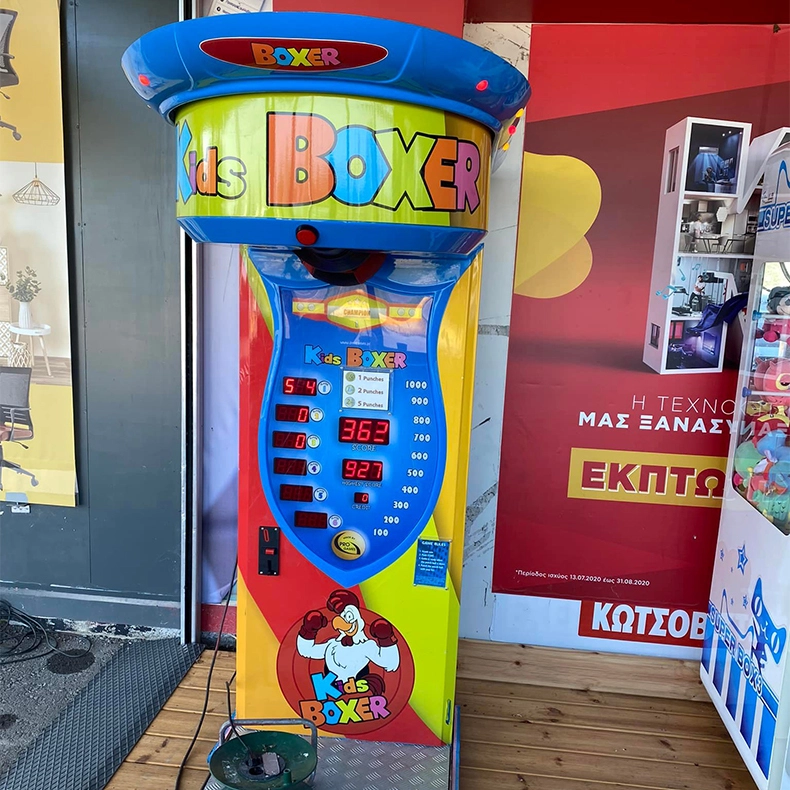 boxer punching machine