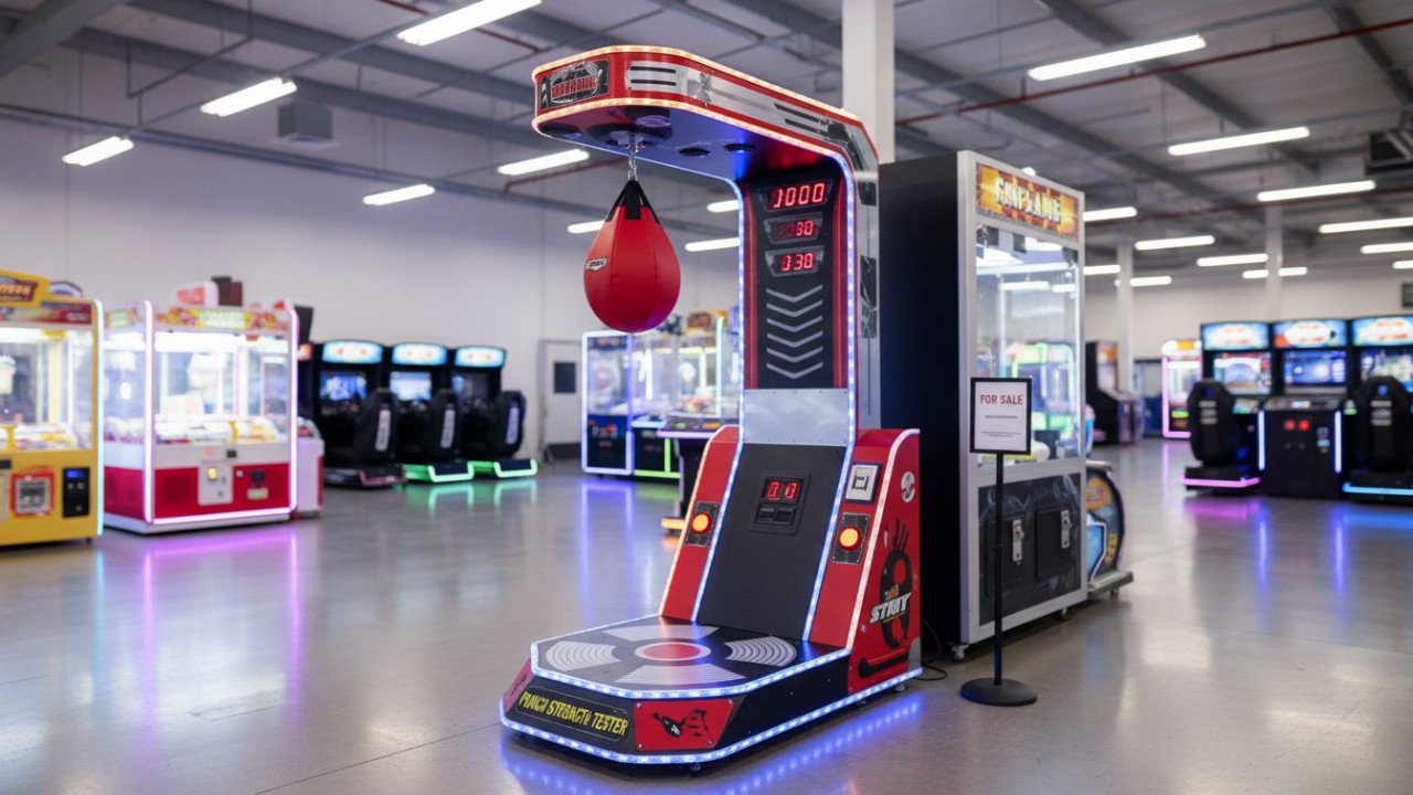commercial boxing arcade game