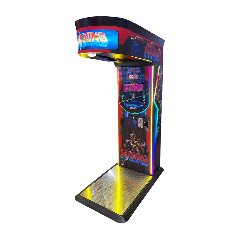 boxer punching arcade machine