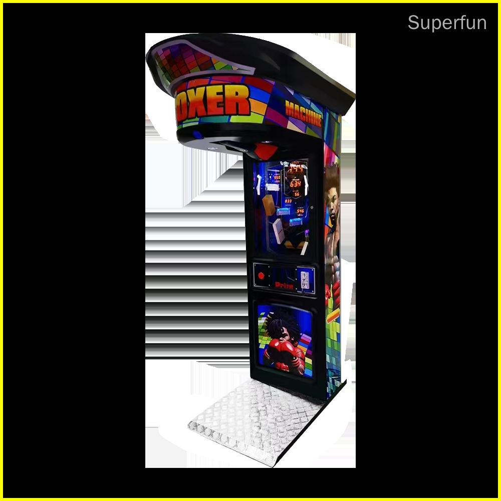 arcade with punching machine