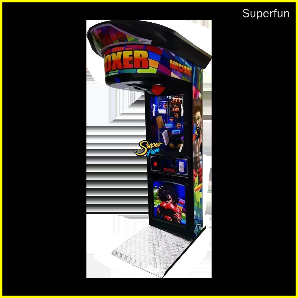 arcade-with-punching-machine - Superfun arcade with punching machine - Superfun
