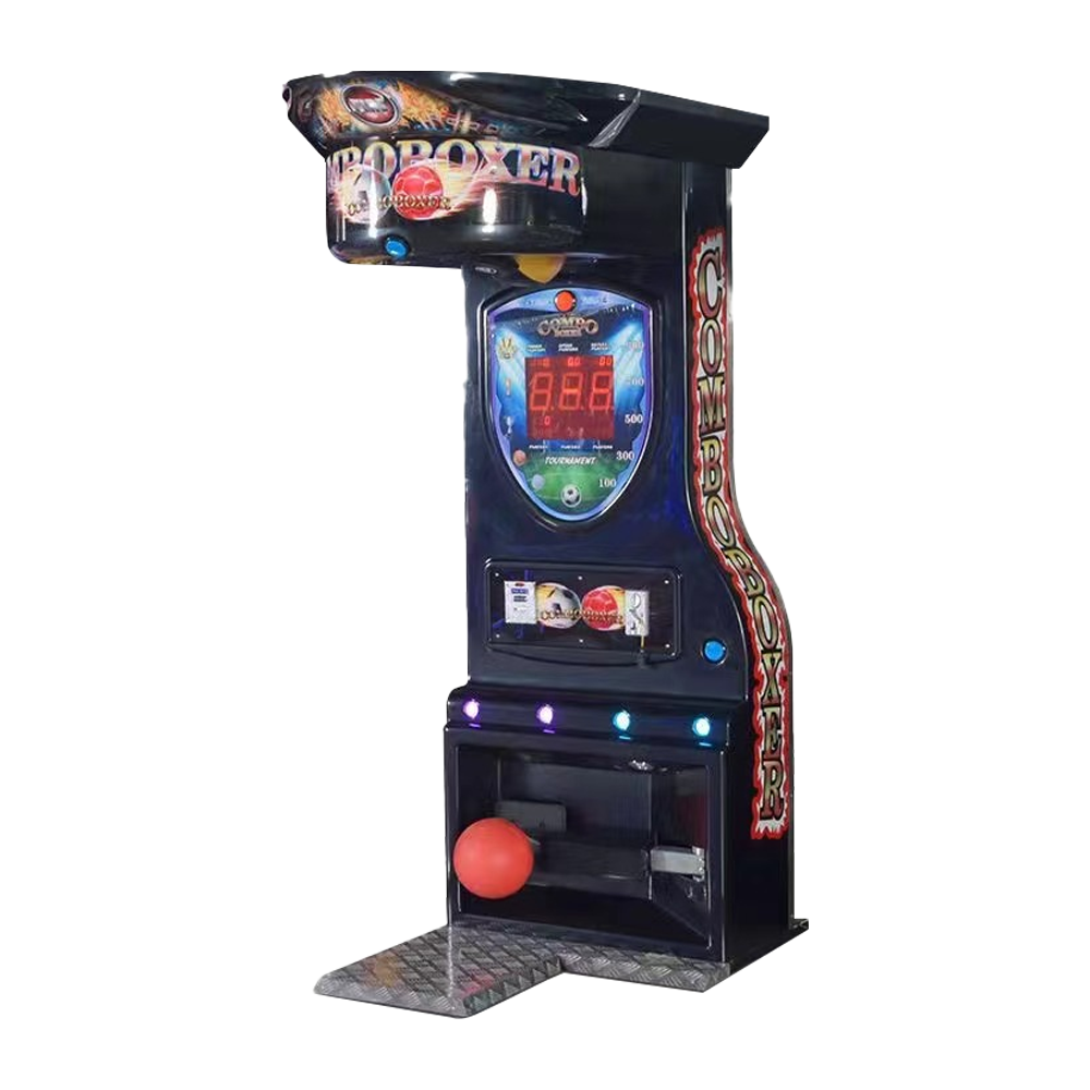 arcade punching machine average score - Superfun