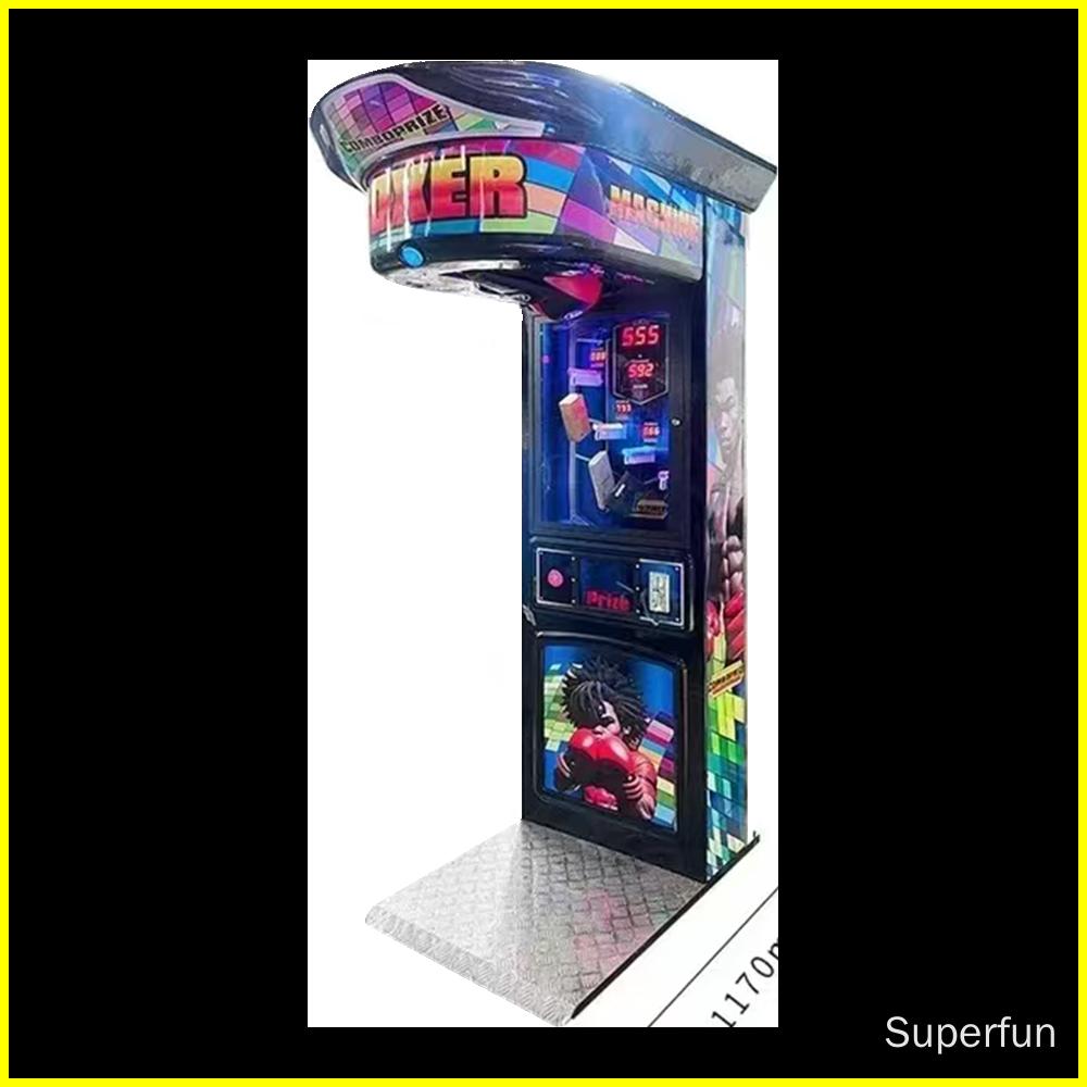 punching bag game machine