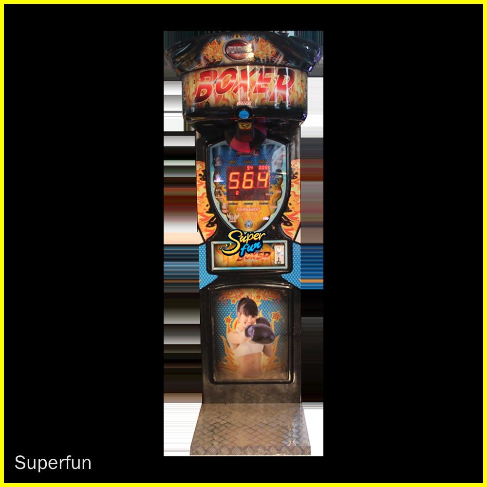 boxing-arcade-machine - Superfun boxing arcade machine - Superfun