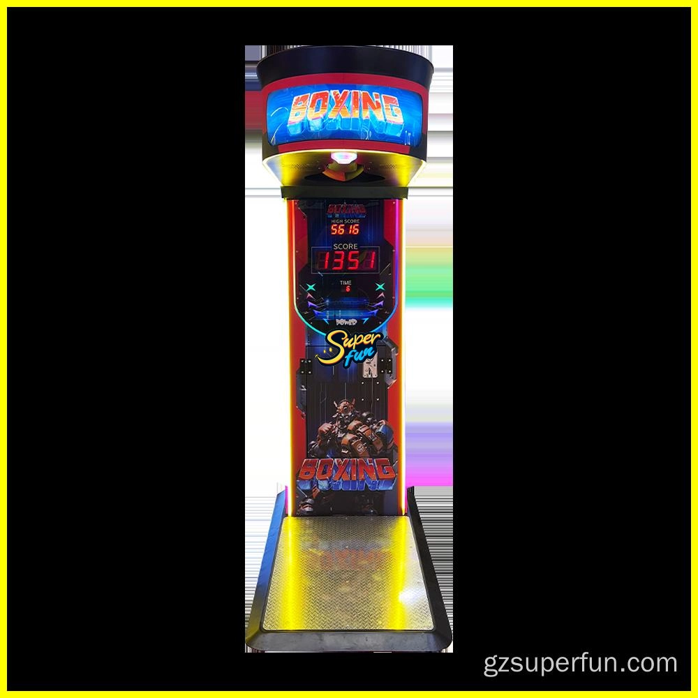 Boxer schlägt Schlagmaschine - Superfun