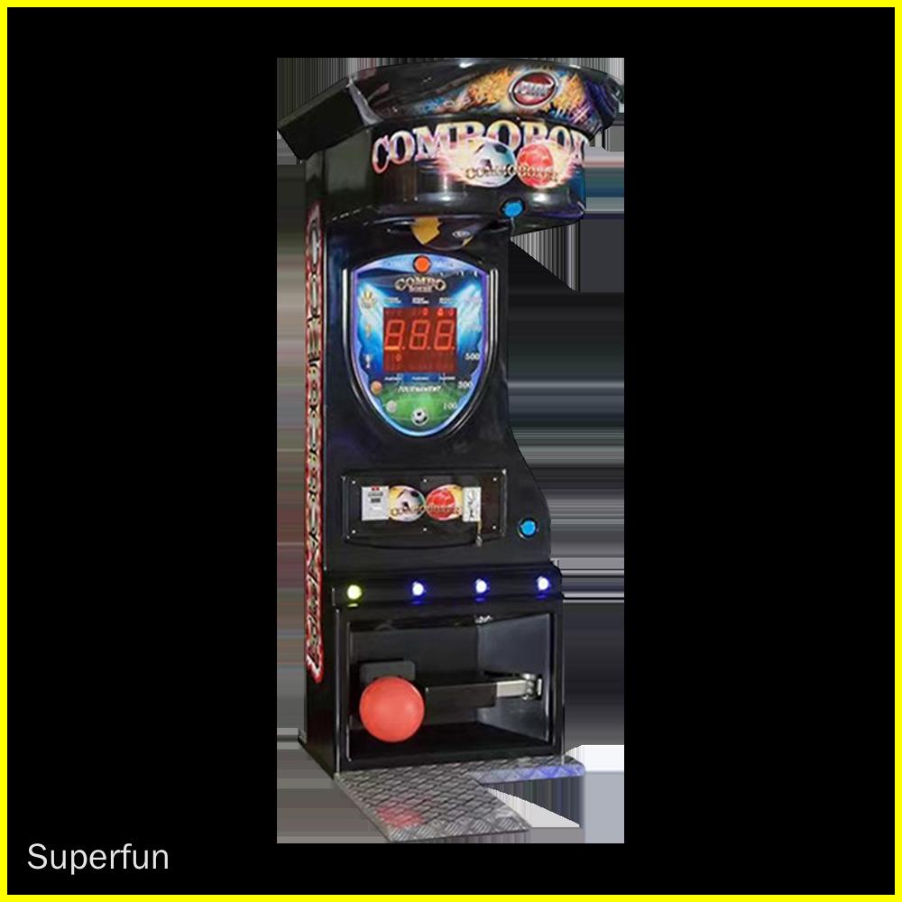 coin operated punching bag machine - Superfun