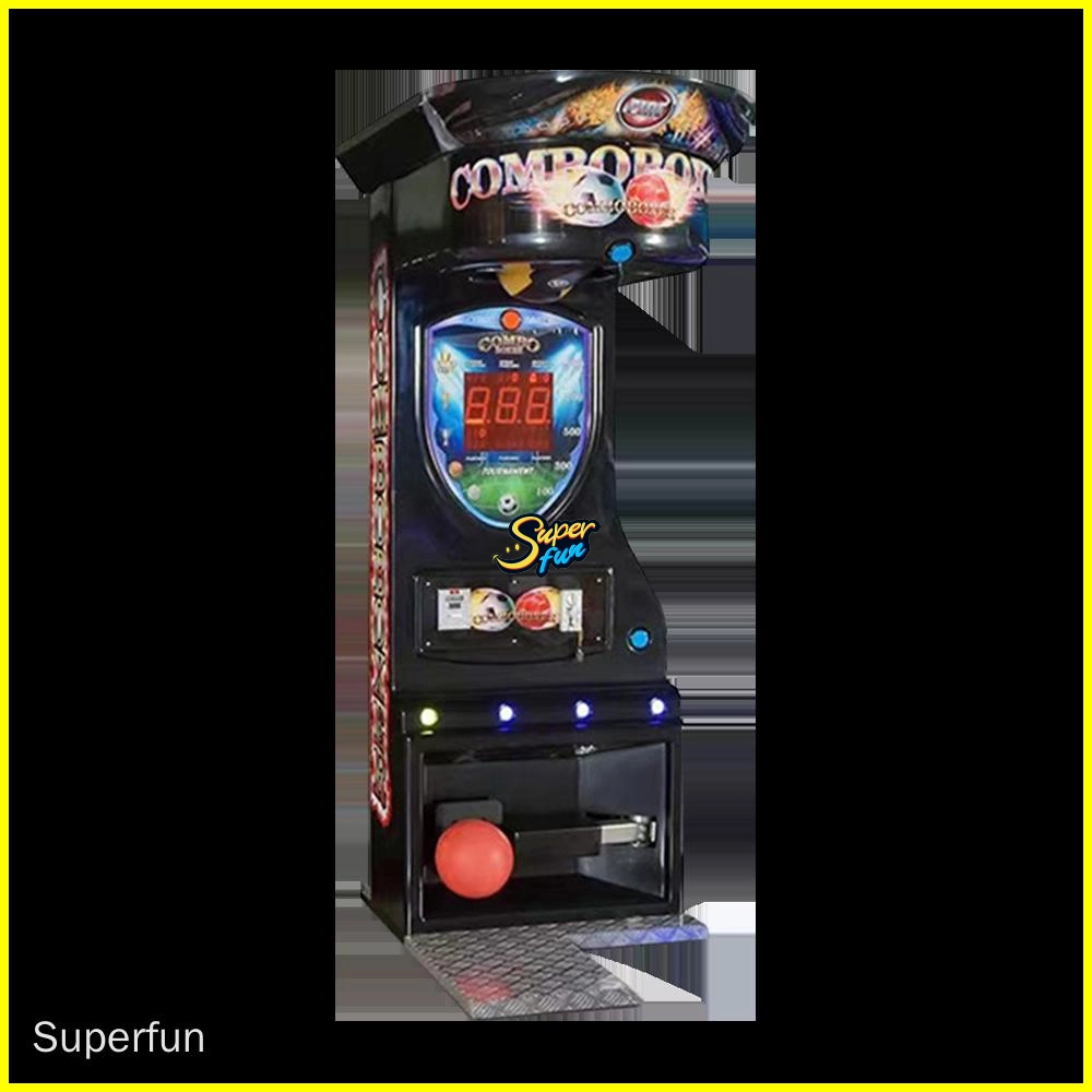 Máquina de saco de boxeo que funciona con monedas - Superfun