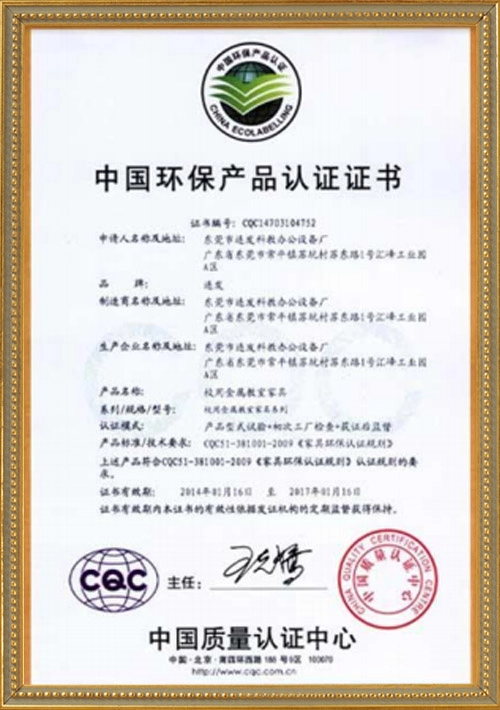 CQC China Environmental