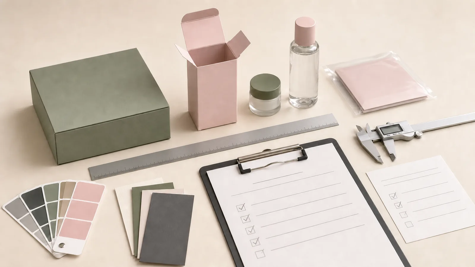 Packaging sample document and quality control verification