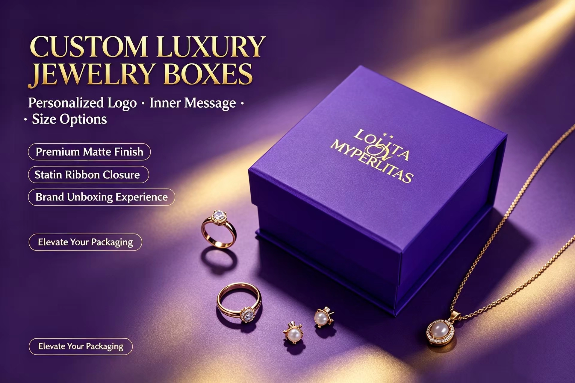 custom jewelry box - Yifeng Packaging