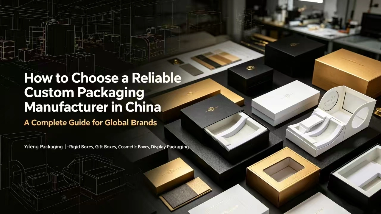 Guide to choosing a custom packaging manufacturer in China by Yifeng Packaging. - Yifeng Packaging