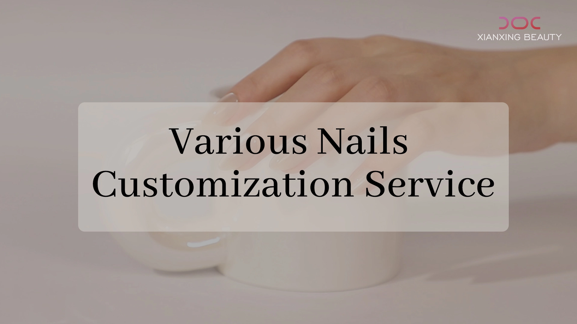 Various nails customization service