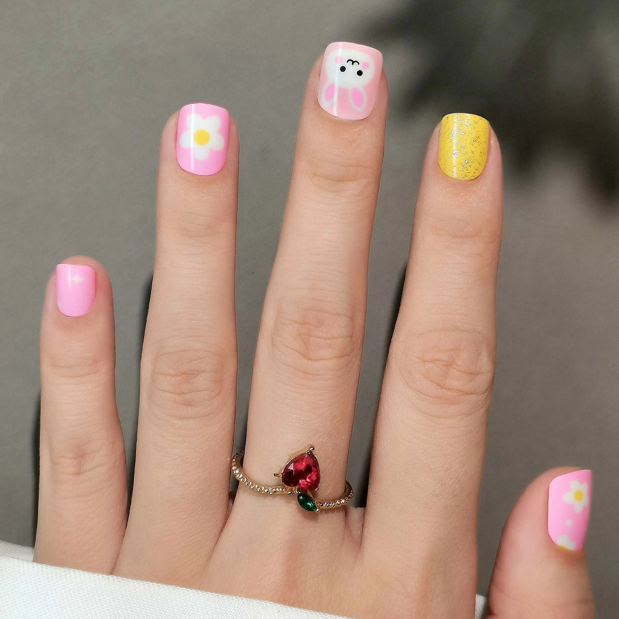 Cute kid nails