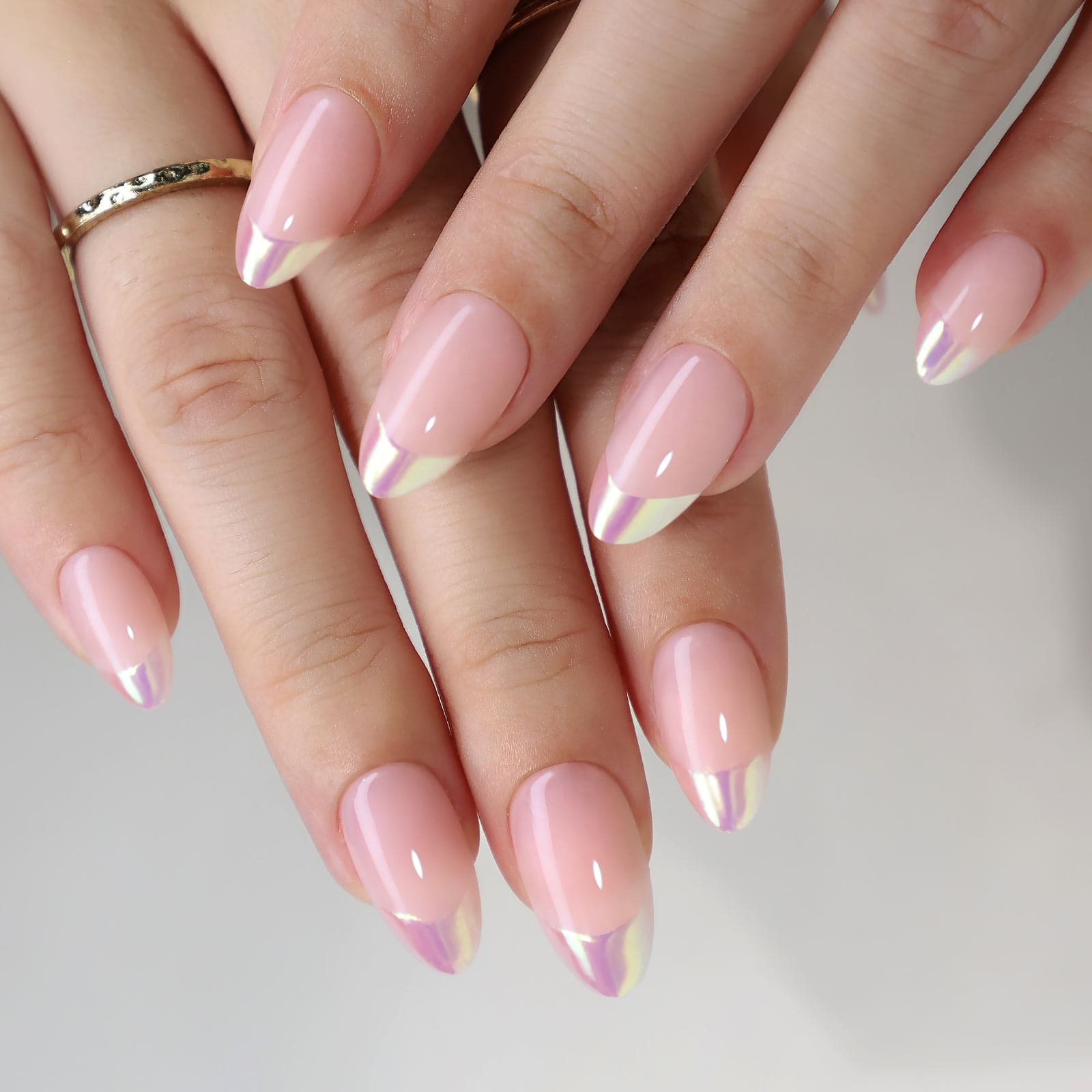 3d french nails art false nails