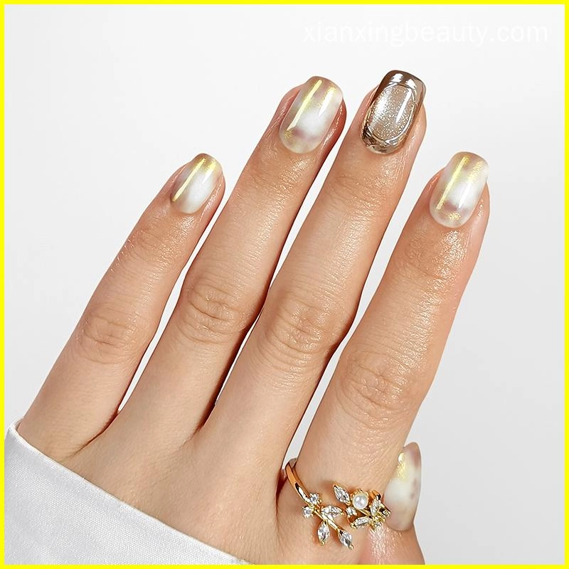 3d short square false nails