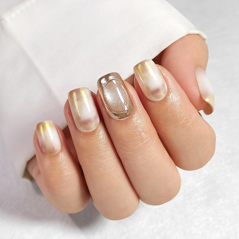 3d square fake nails