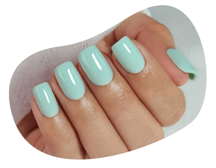 square nails design