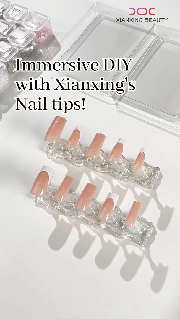 inmersive diy with xianxing's nail tips