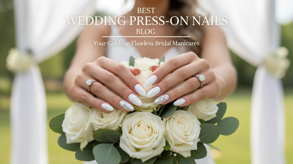 best wedding press on nails​
