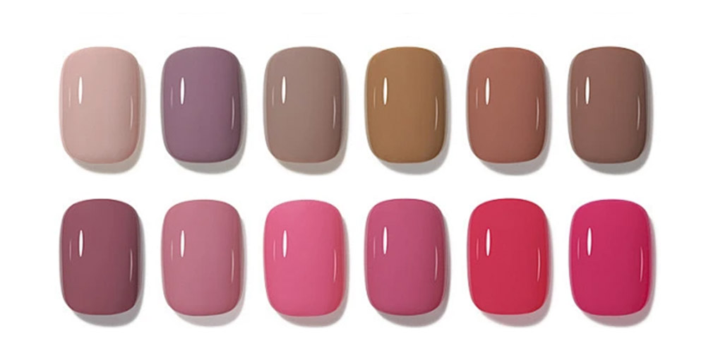 natural nails color for natural skin