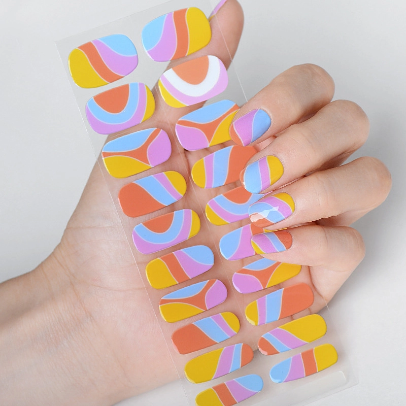 chanel inspired nail stickers