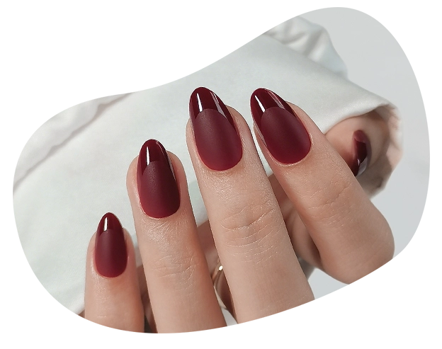 christams-matte-nails christams matte nails