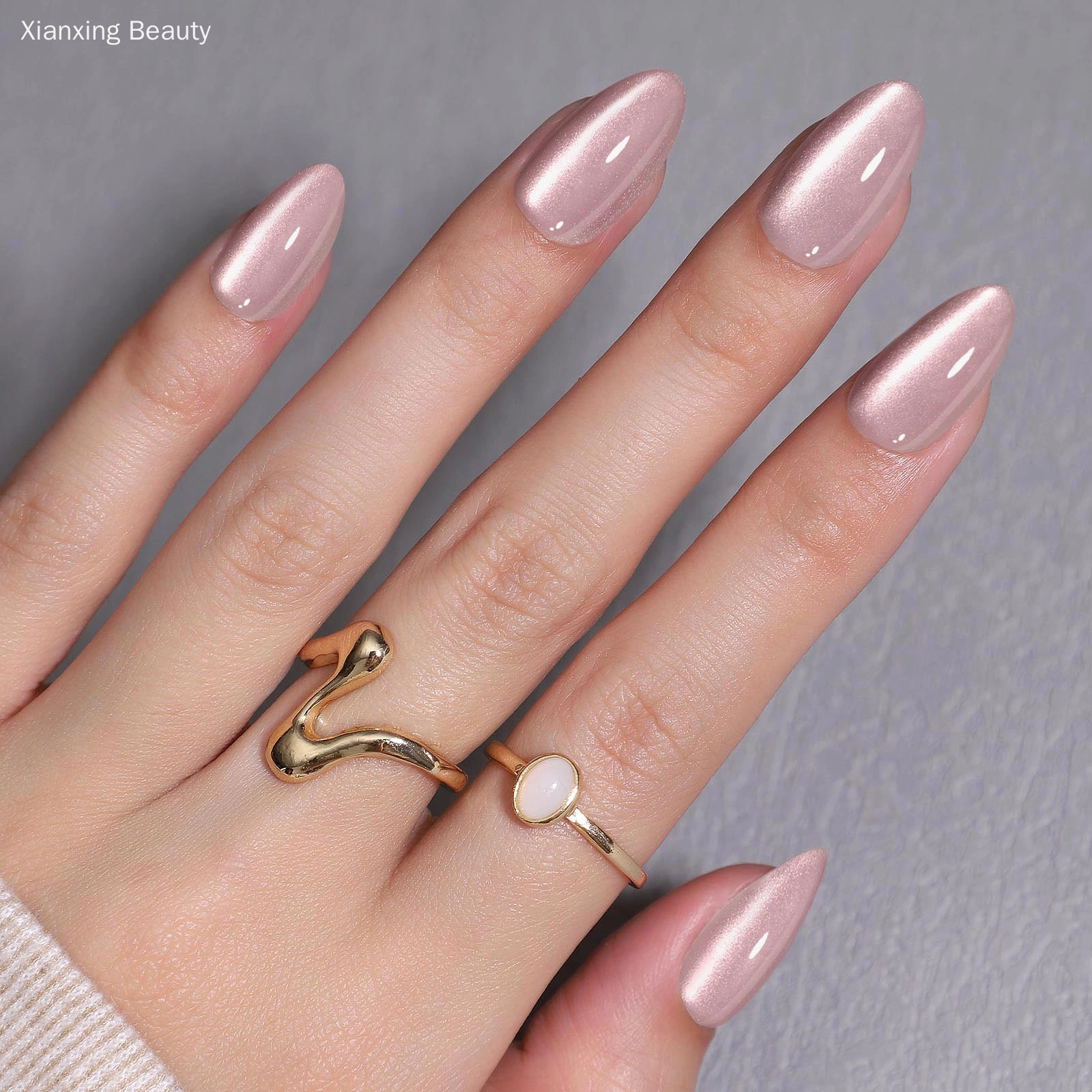 chrome-oval-nails chrome oval nails