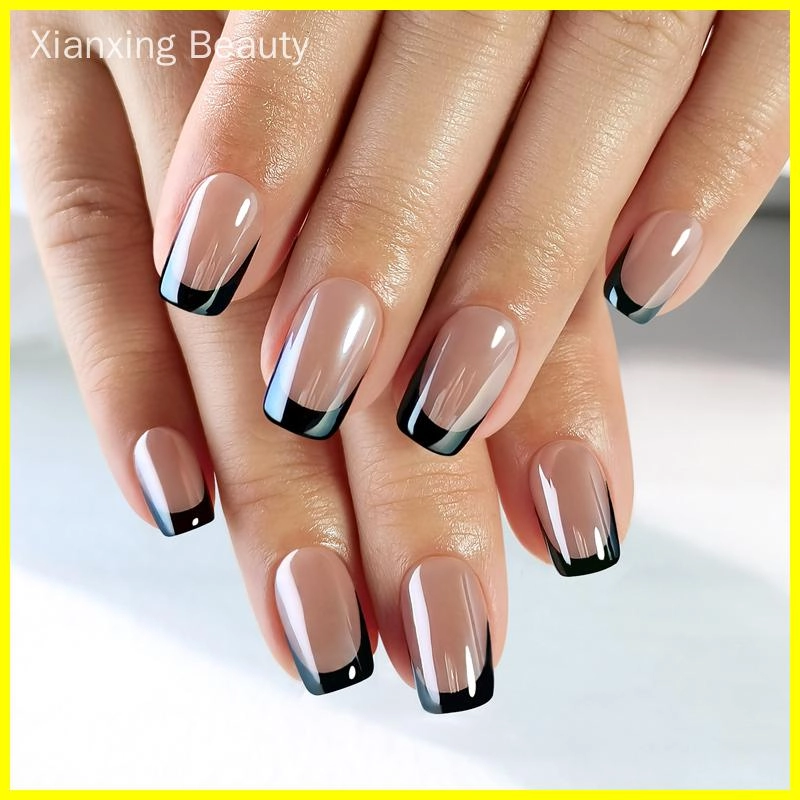 classical-french-nails-tips classical french nails tips