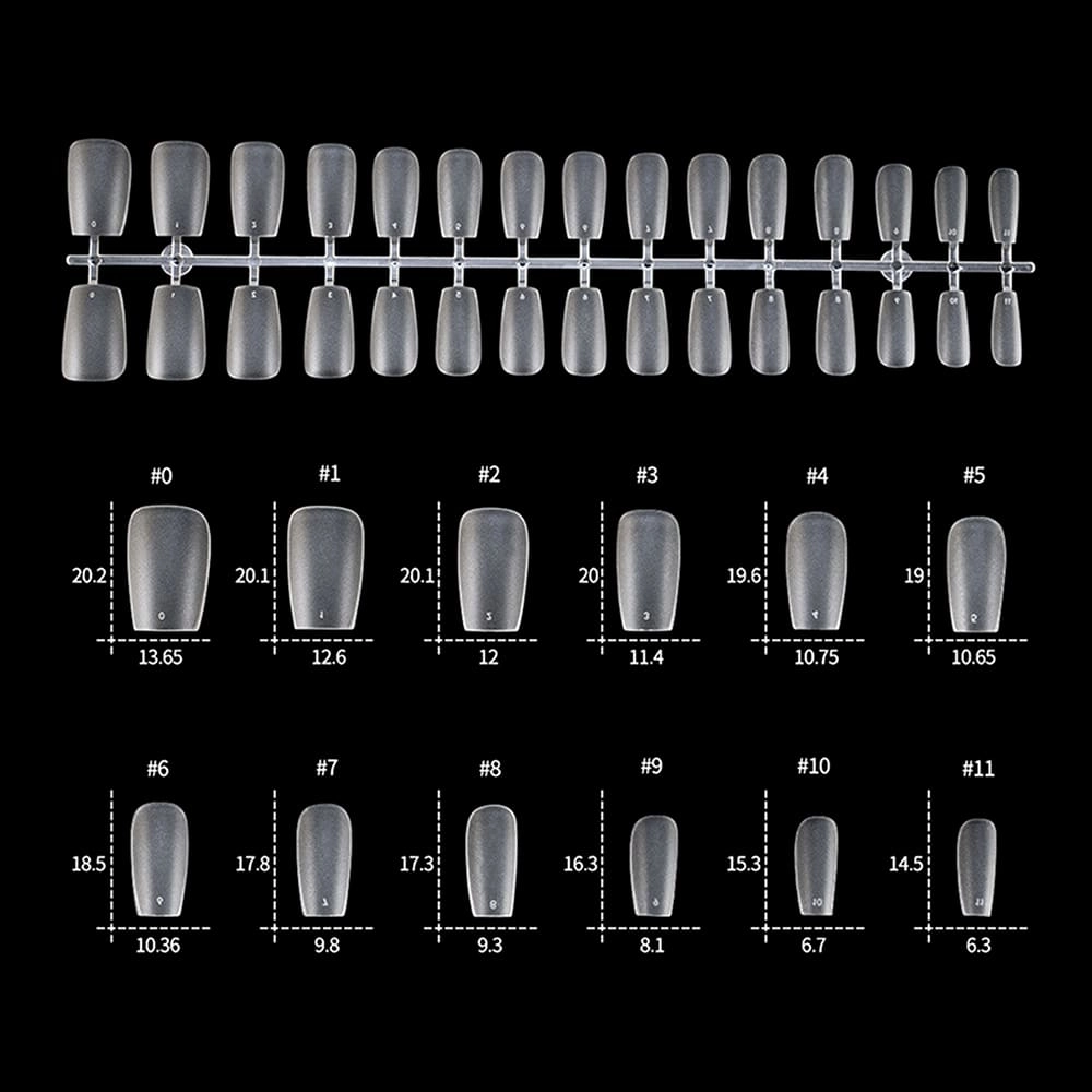 coffin salon nails tips