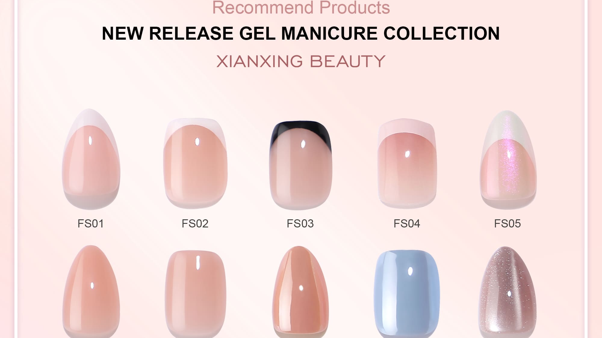 colorful nails tips