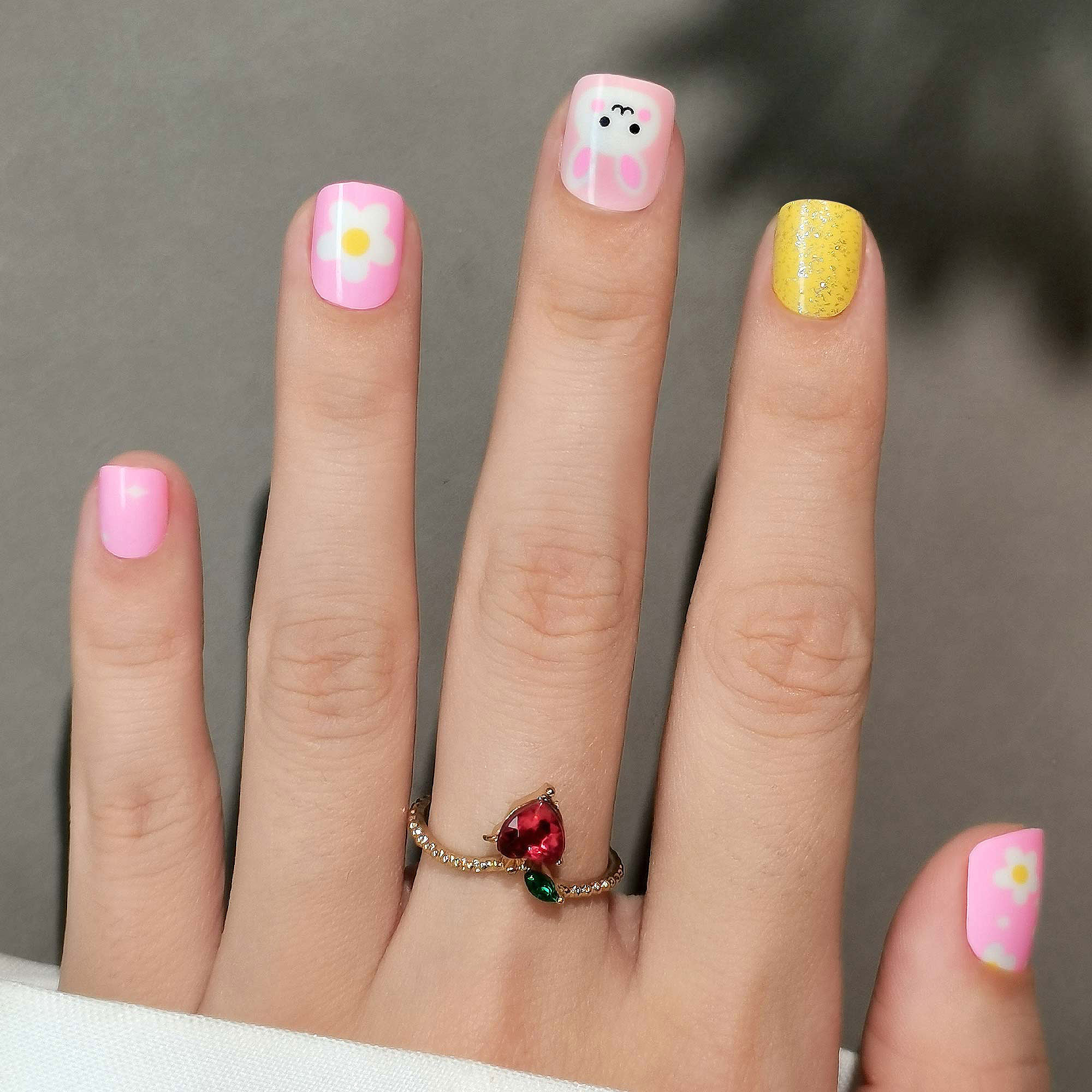 Cute kid nails