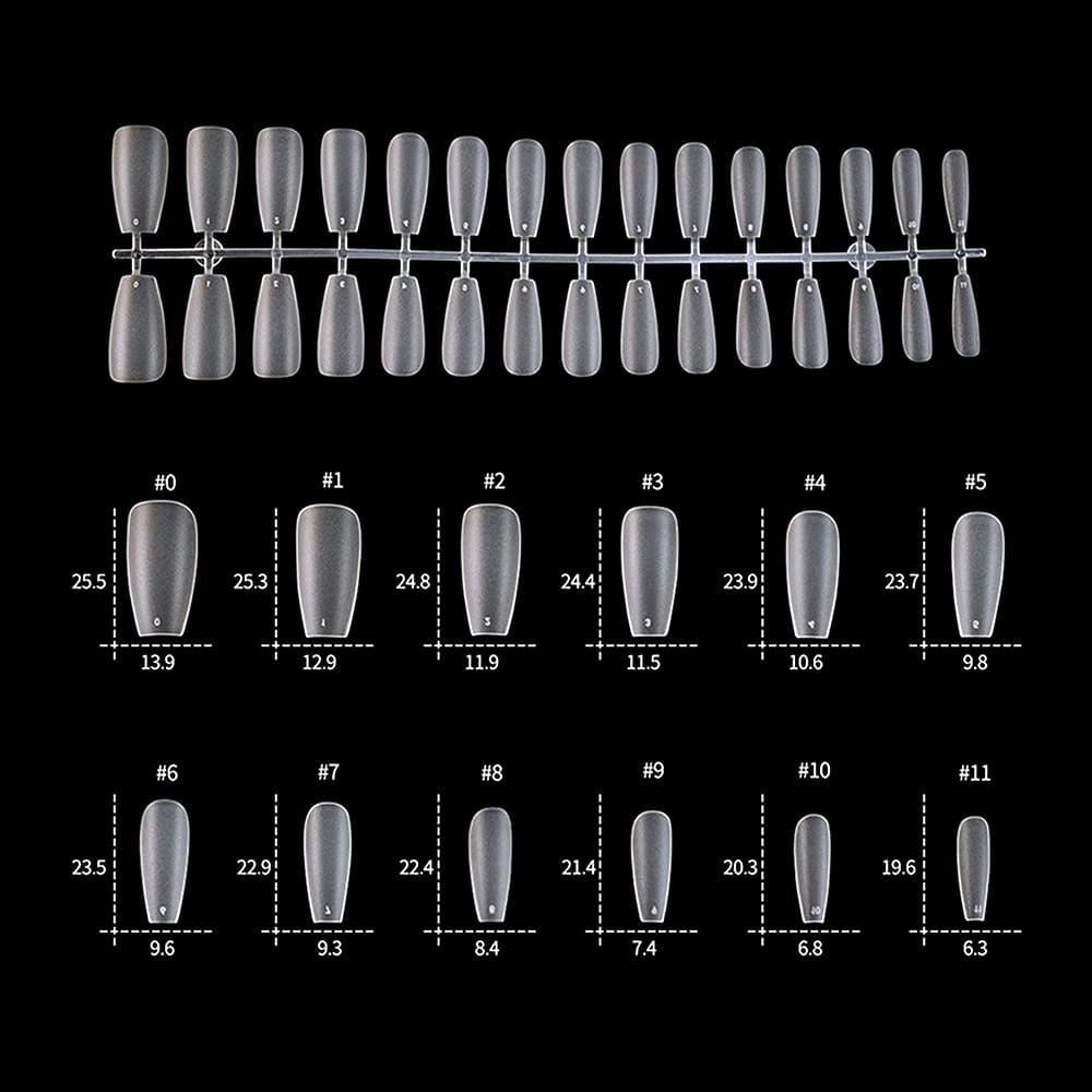 extra long salon nails tips