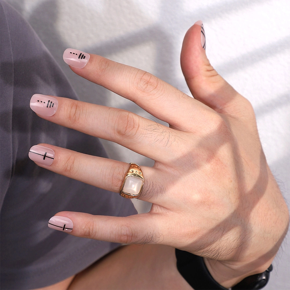 fall-oval-nails fall oval nails
