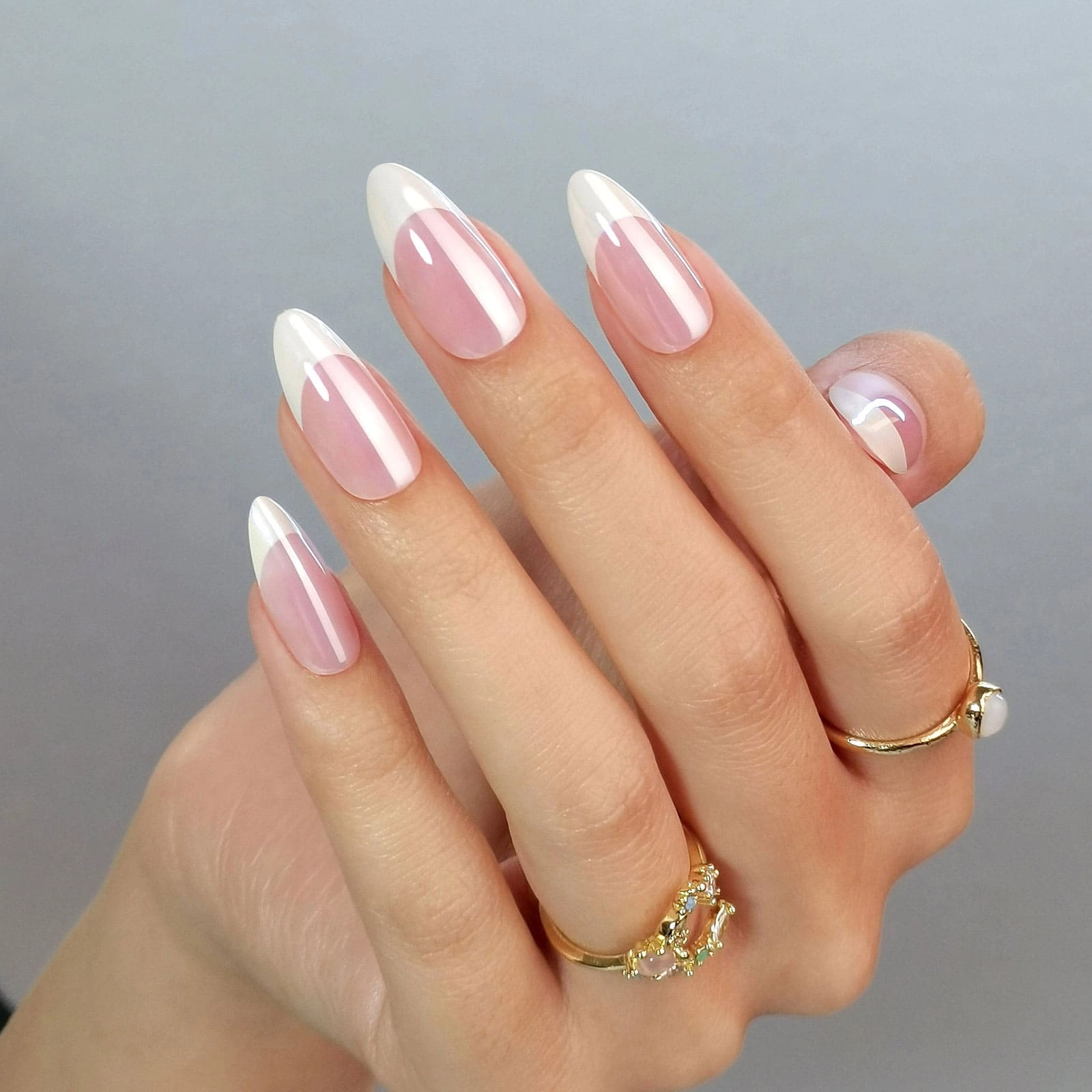 french almond nails