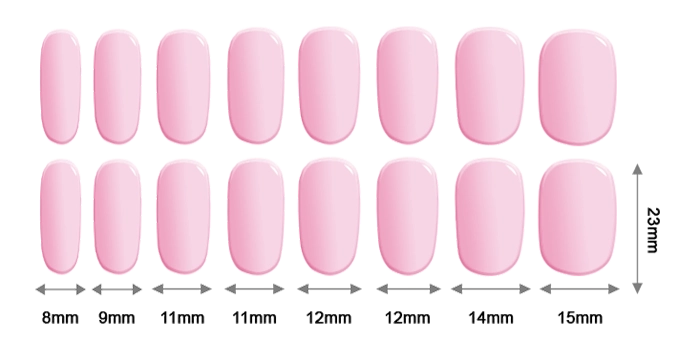 Gel-Nail-Strips-16-Pcs Gel Nail Strips 16 Pcs
