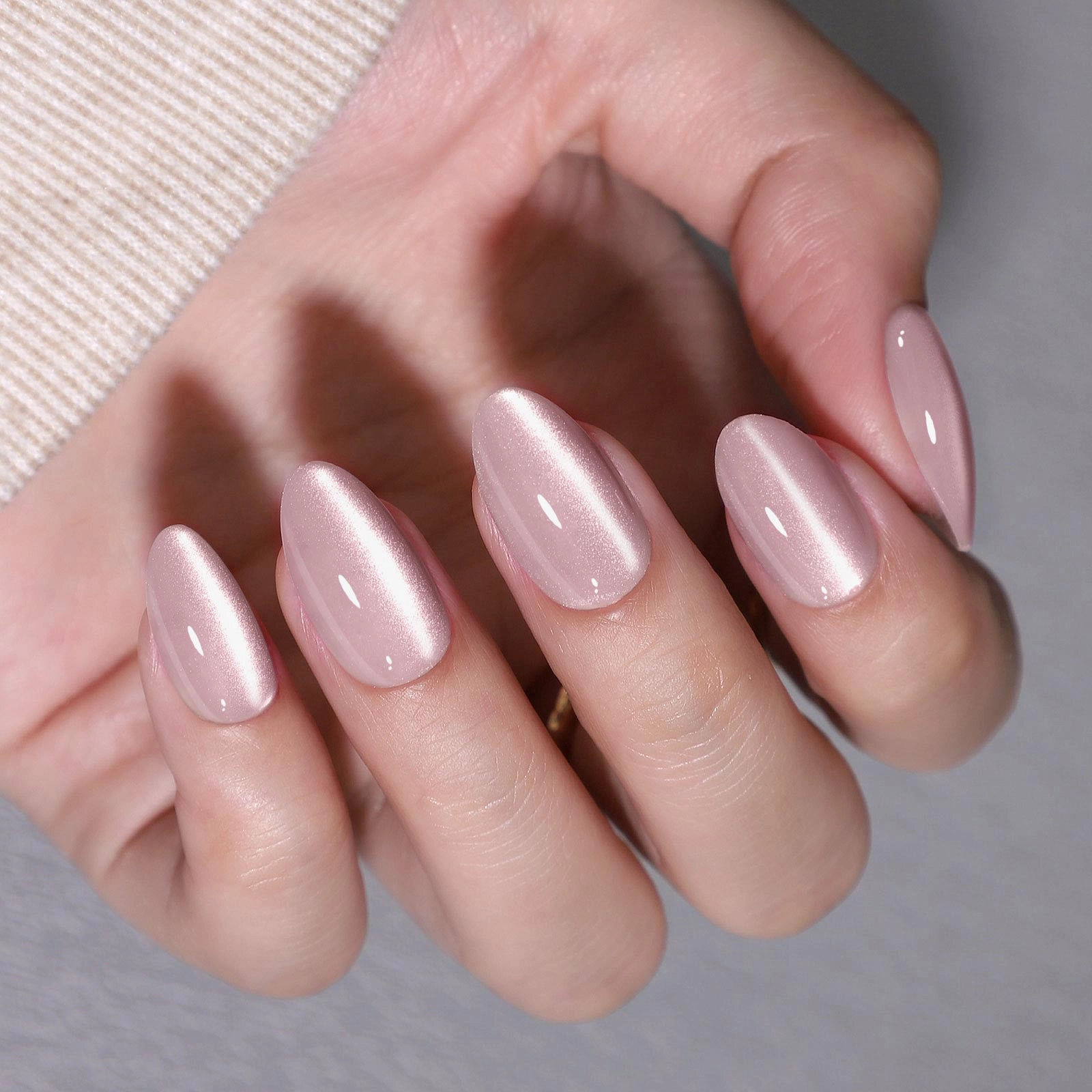 gel oval nails