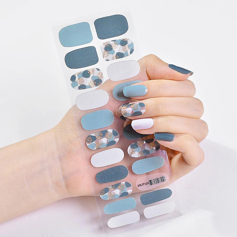 gel sticker nails