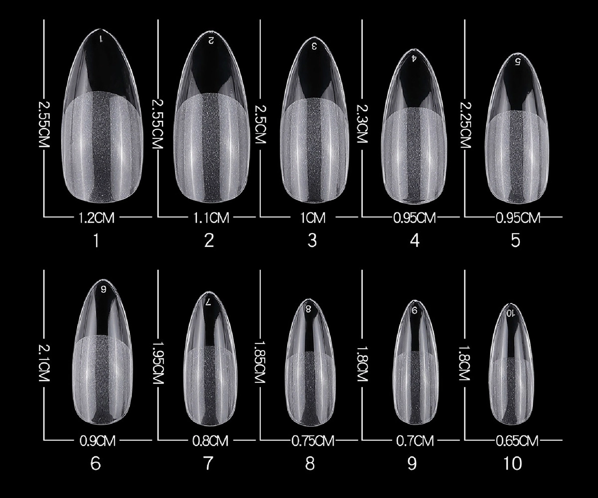 long-almond-salon-nails long almond salon nails