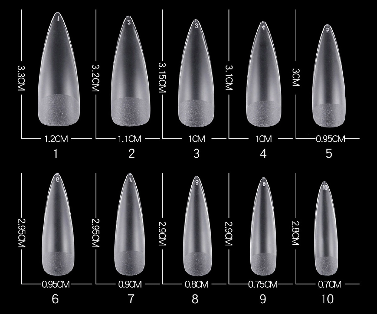 long-stiletto-salon-nails long stiletto salon nails