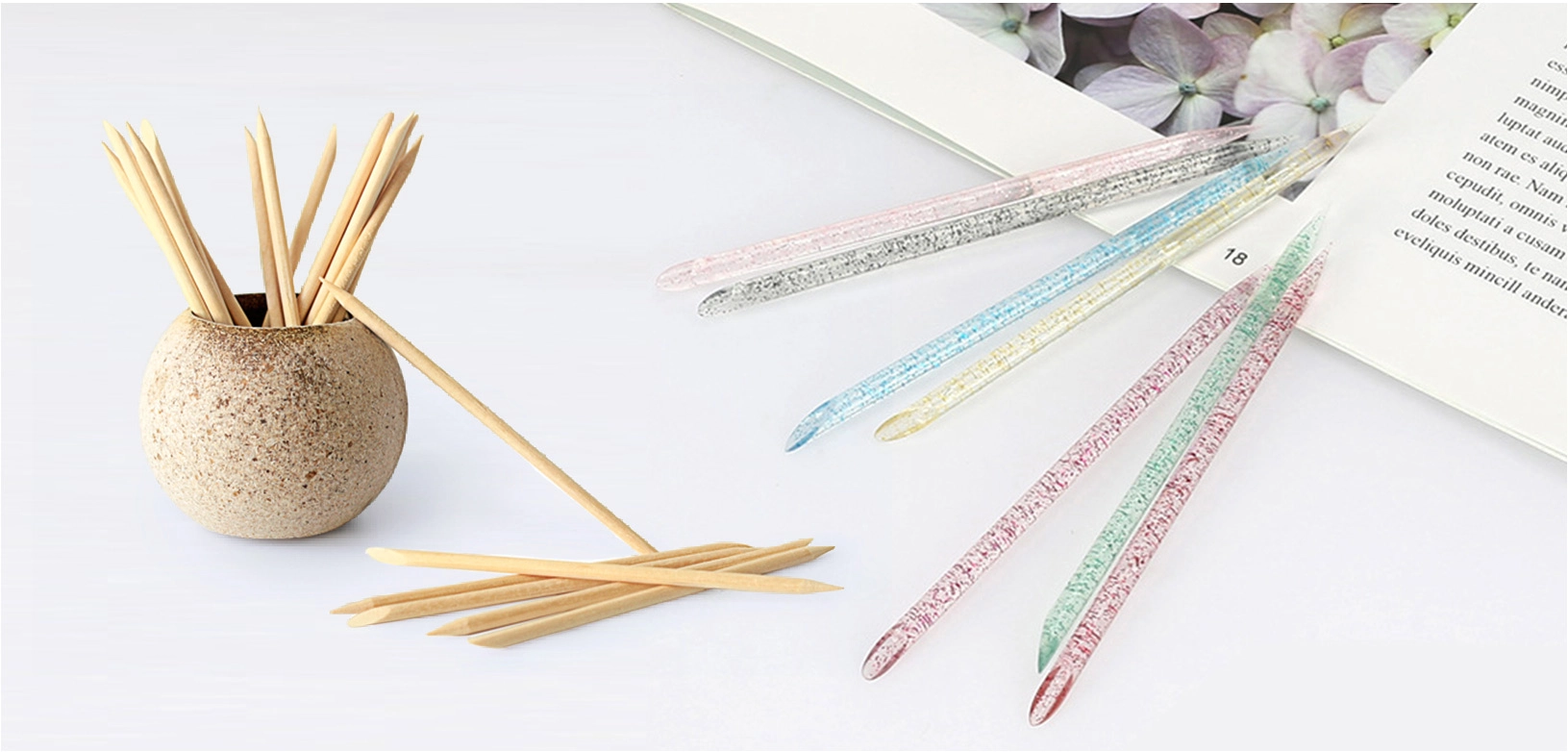 manicure tool stick