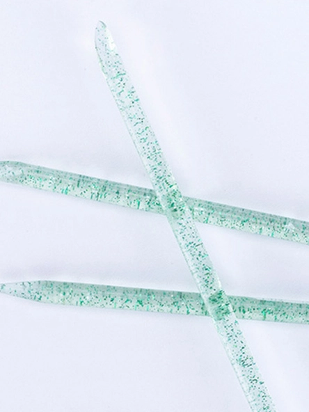 manicure tool transparent stick
