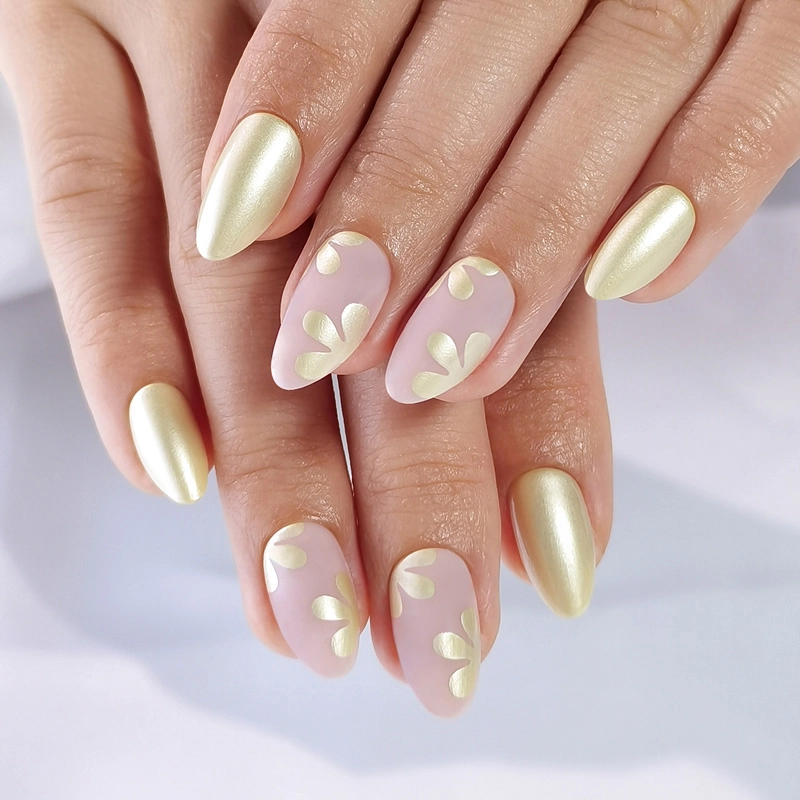 matte false nails