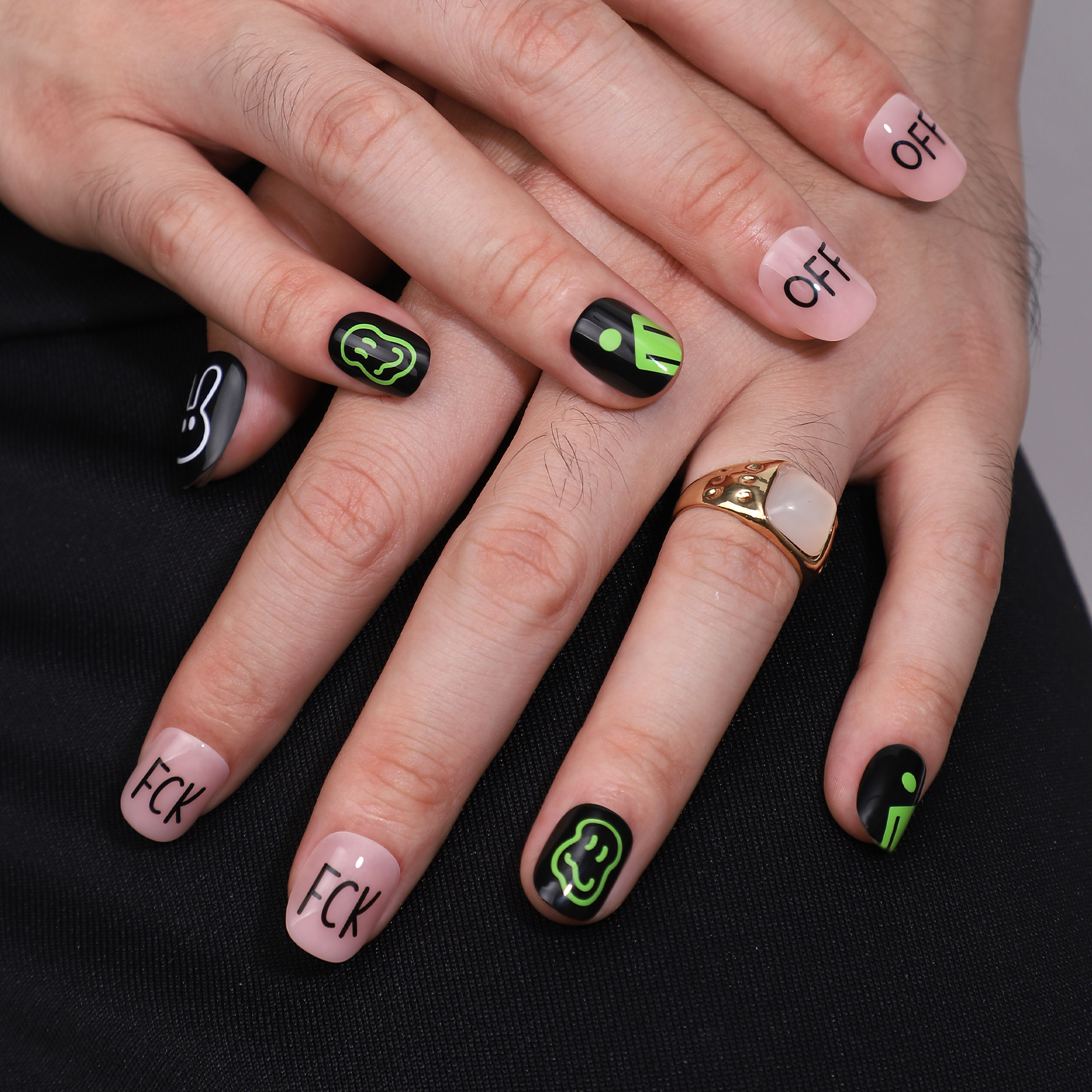 men false nails