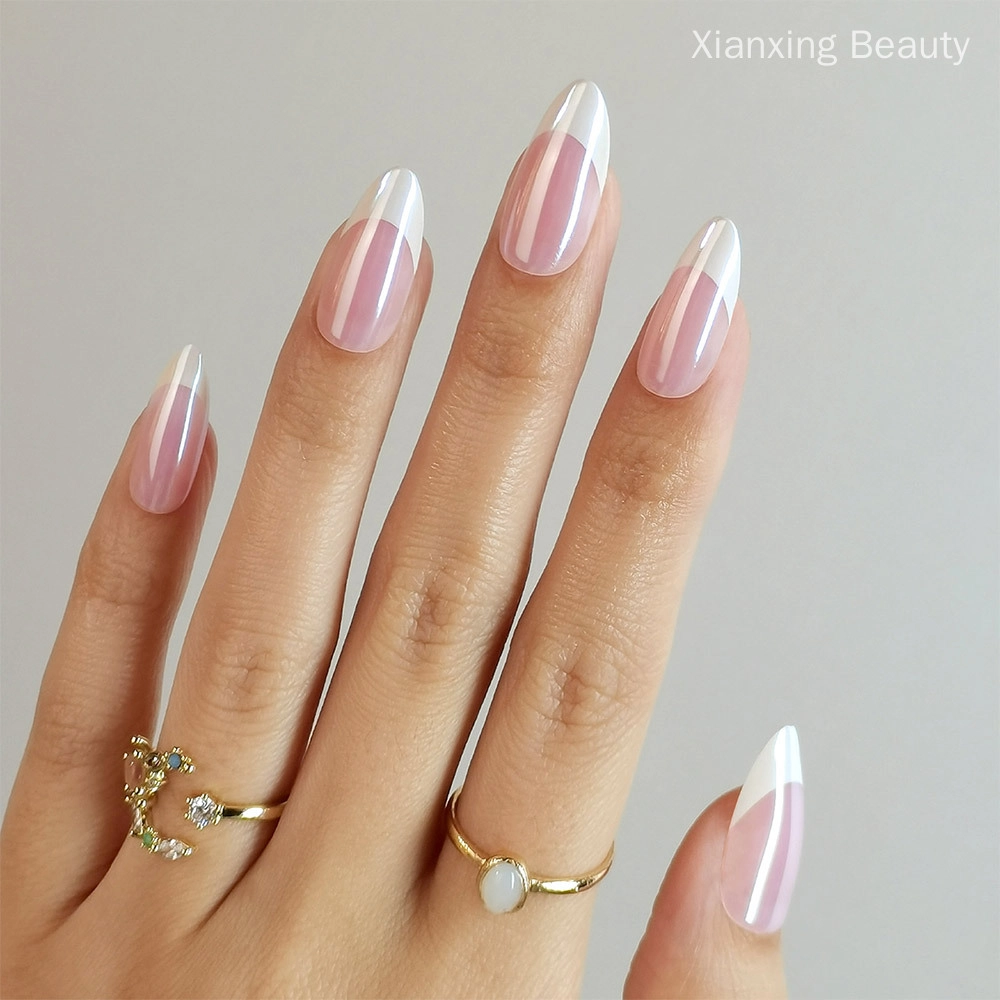 natural-almond-nails natural almond nails