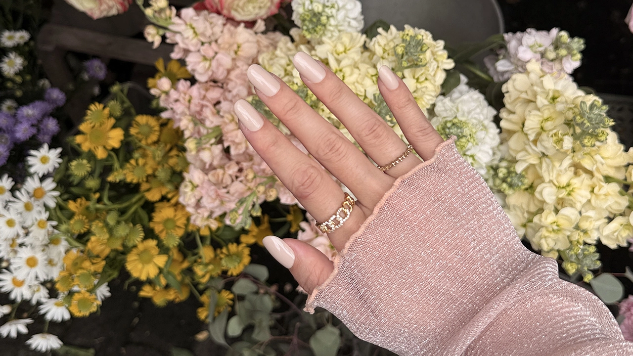 natural press on nails